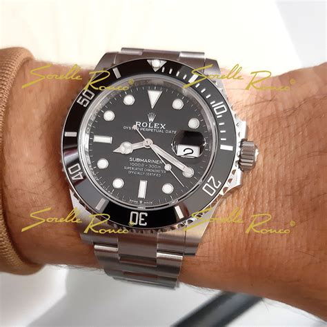 rolex submariner massa oscillante nera per umidità|rolex submariner m version.